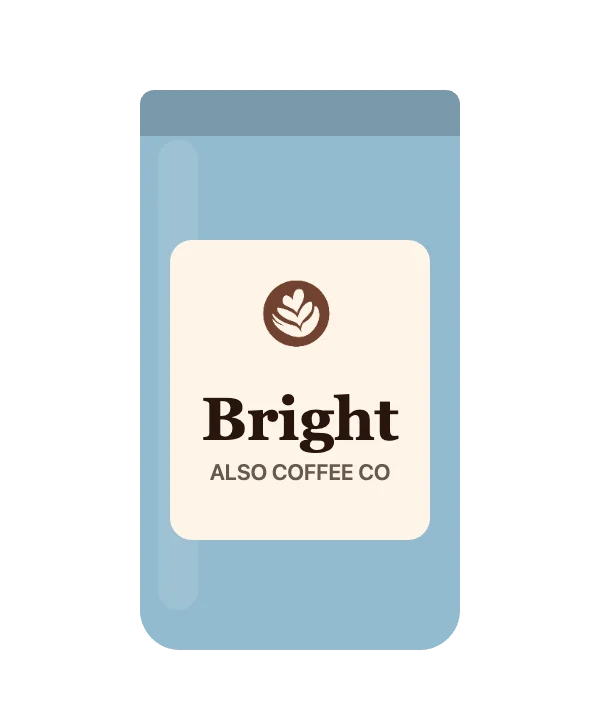 Bright coffee