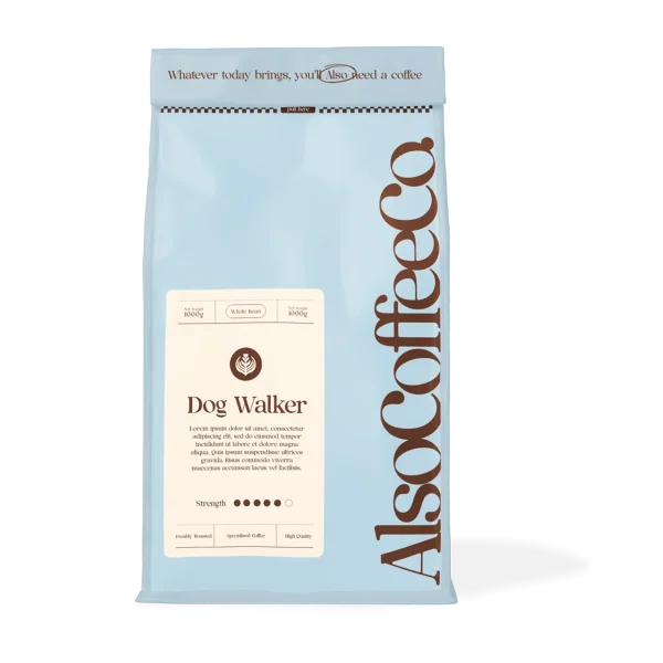 Half-Caff coffee bag